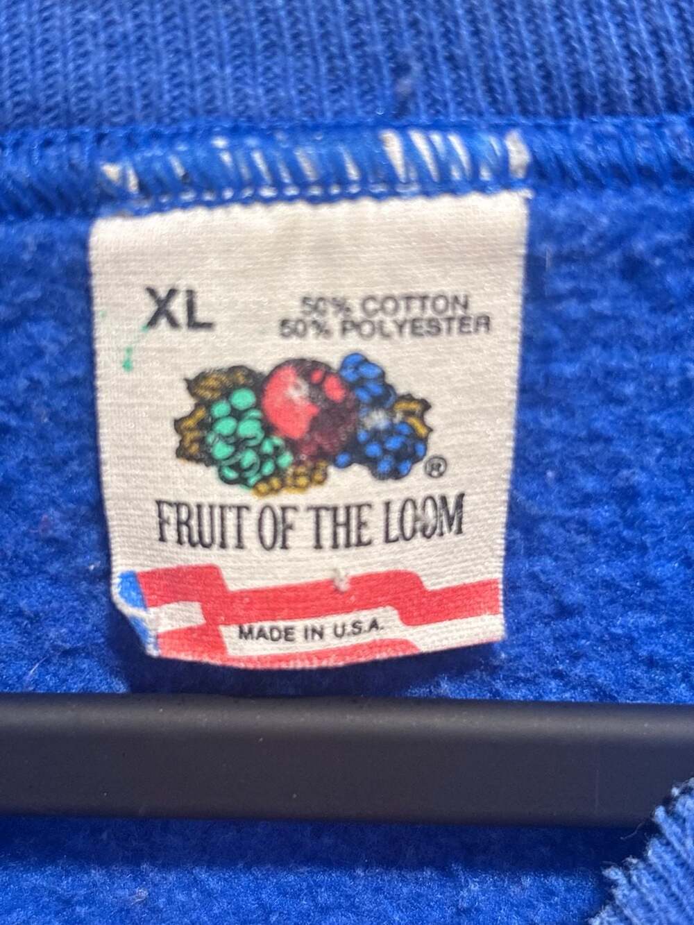 Fruit of the Loom Blue Toronto Blue Jays Graphic Crewneck Sweatshirt - Picture 4 of 7